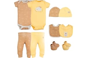 Little Peaches Baby Girl Clothes – 100% Cotton, Soft & Breathable Newborn Essentials and Gifts, Fits 3 to 6 Months