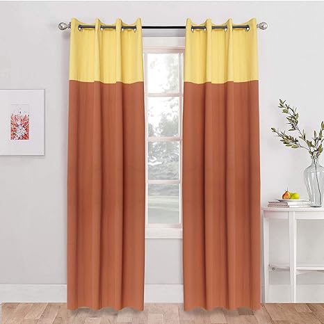 Buy American Elm 2 Panel Chocolate And Yellow Imported Premium Two