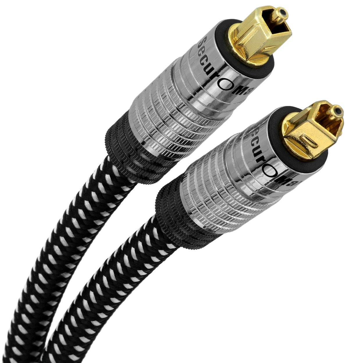 SecurOMax Digital Optical Audio Cable (TOSLINK,S/PDIF, ADAT, EIAJ