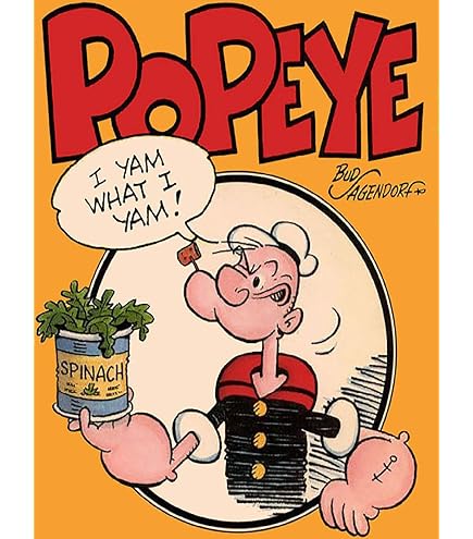 Amazon.com: Keviewly Metal Sign - Vintage Look 1929 Popeye Soft