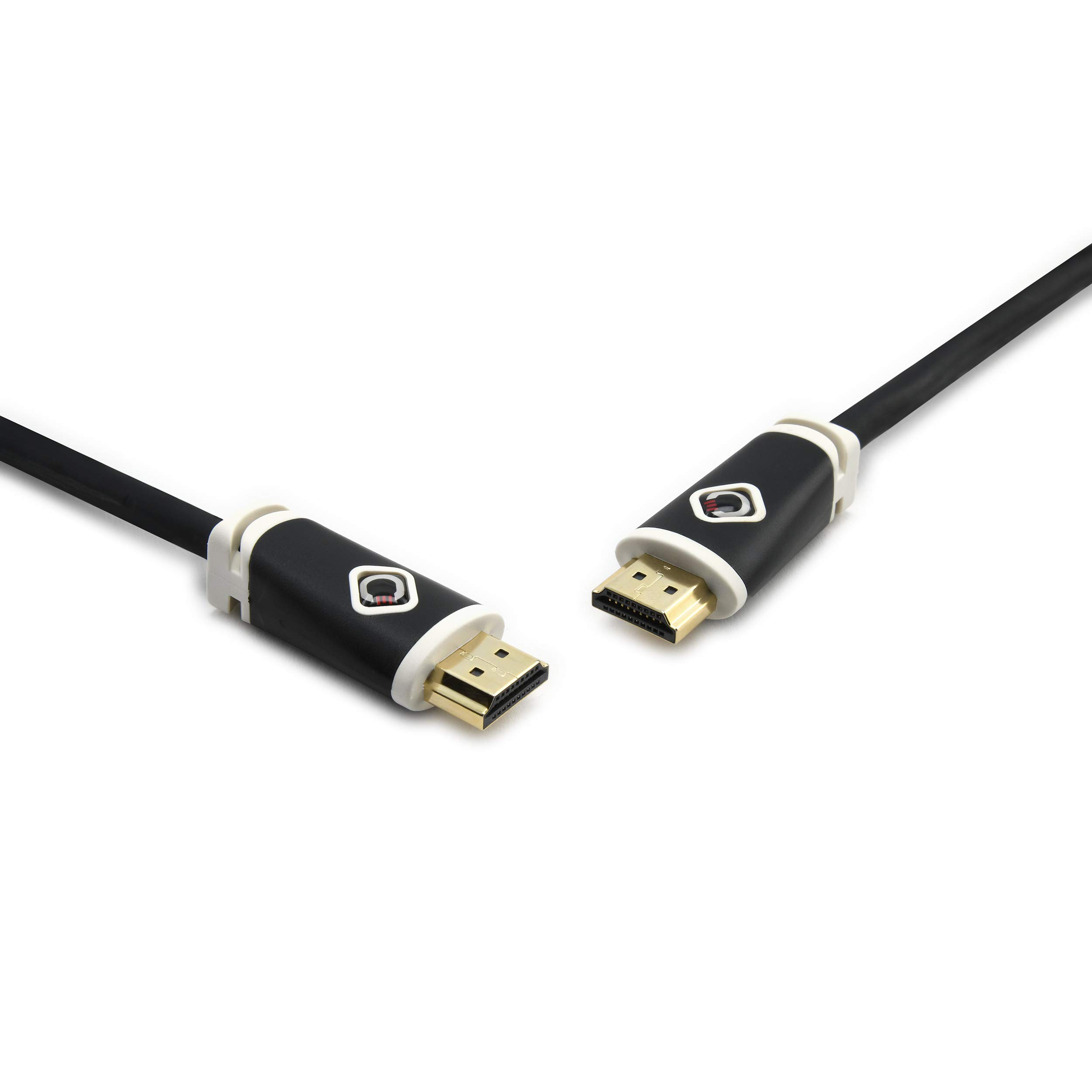 OEHLBACH Easy Connect HS 150 - High Speed Ethernet HDMI Cable - 4k Ultra HD 50/60Hz, 2160p, HDR, 3D, 18Gbit/s - OFC - 2.5 m Black
