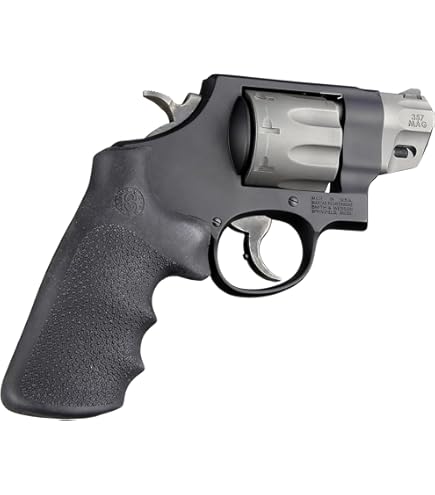 Amazon.com : Hogue S&W K & L Frame, Square Butt, Rubber Monogrip