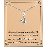 FUSTMW Saxophone Pendant Necklace Saxophone Lover Gifts Alto Sax Necklace Musical Instrument Jewelry Graduation Gift Music Student (Silver)