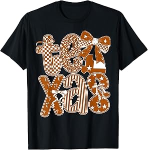 Vintage Texas Personalized Name Lover Gift for Men Women Kid T-Shirt