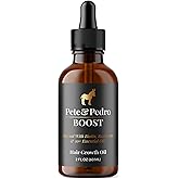 Pete & Pedro BOOST Hair & Beard Strengthening & Growth Natural Scalp Health Serum Oil For Men & Women - With Rosemary, Biotin & 20 plus Essential Oils | Shark Tank Featured, 2 oz.