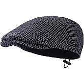 Gvatasz Newsboy Flat Cap for Men Quick Dry Ivy Cabbie Caps Irish Cap Lightweight Hooligan Driver Hats Duckbill Painter Hat