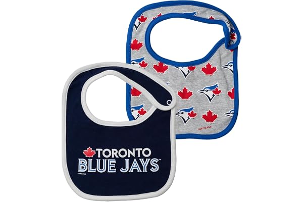 Gertex MLB Toronto Blue Jays 2-Piece Infant Baby Bib Gift Set