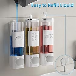 VITVITI Shampoo and Conditioner Dispenser for