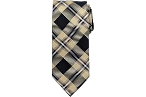 Timeless Tartans Silk Necktie, Men’s Classic Woven Silk Neck Tie, Officially Licensed Collegiate Gift & Clothing Accessories