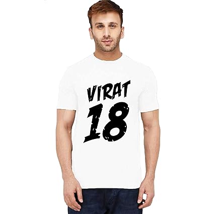 virat kohli white t shirt