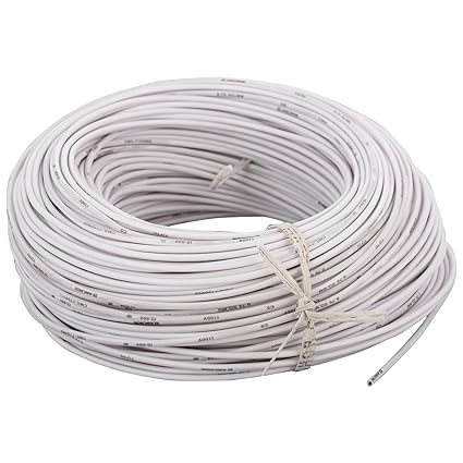 Anchor Insulated Copper PVC Cable 0.75 Sq mm Wire (White)