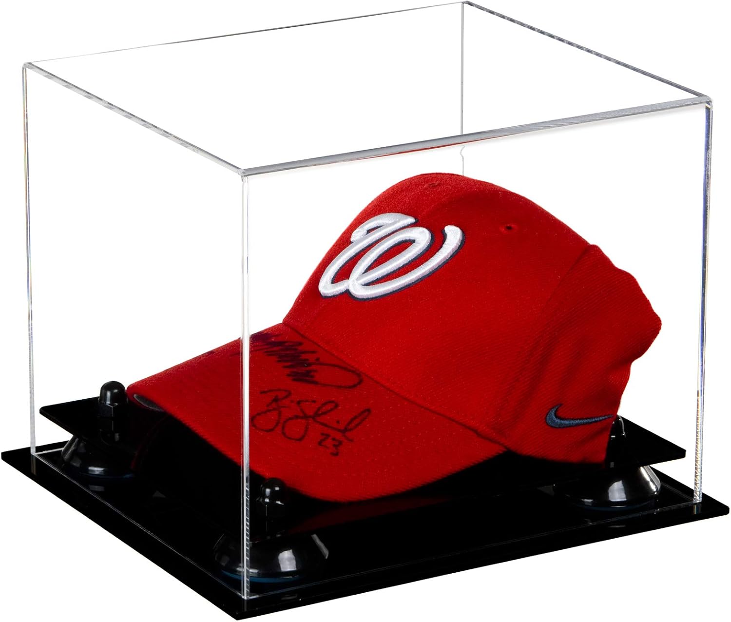 Better Display Cases Clear Acrylic Baseball Cap Display