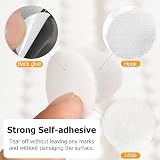Redamancy 540 Pcs Self Adhesive Dots Hook Loop Dots 10mm White view 3