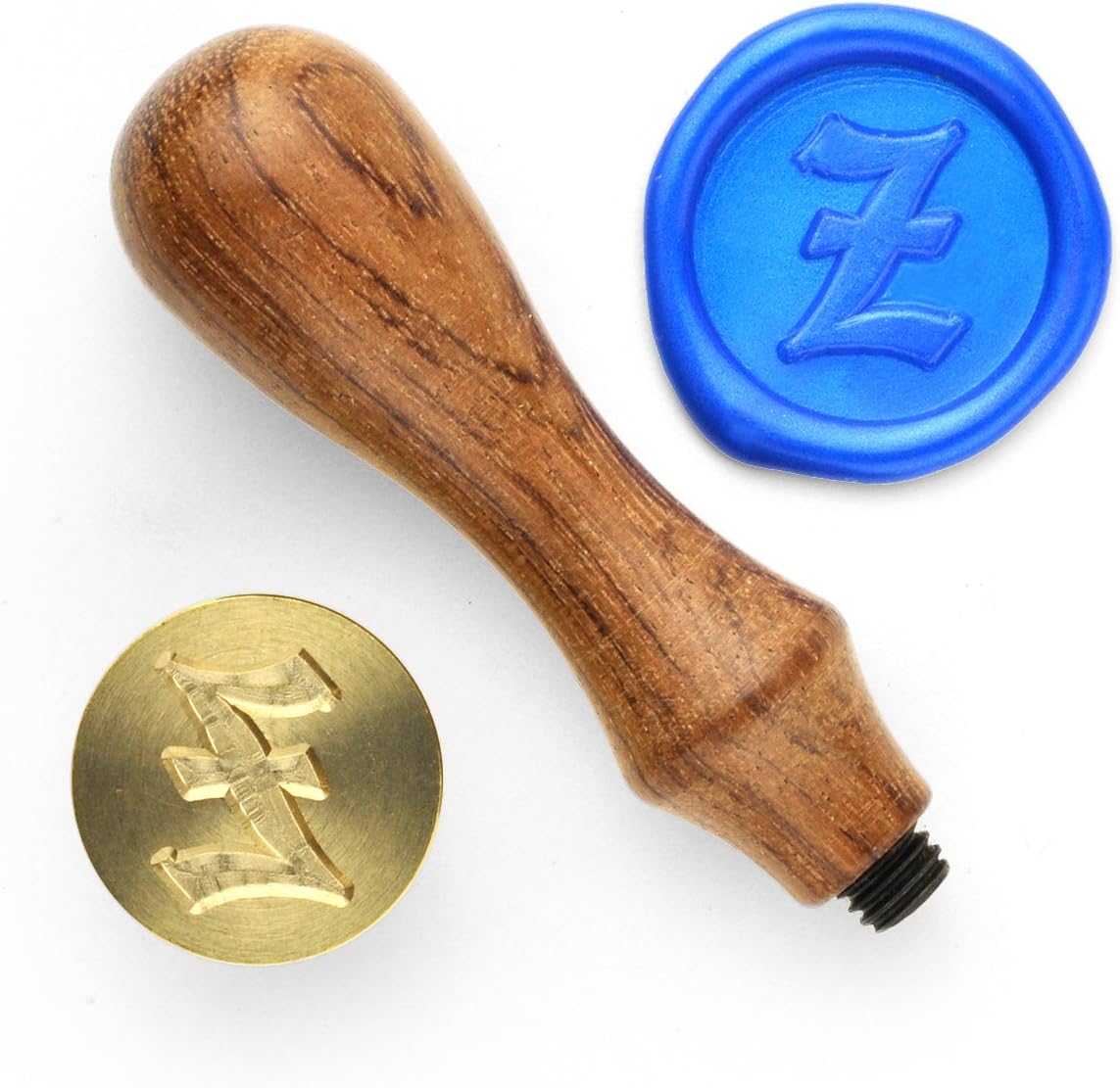DesignOD Wax Seal Stamp - Old English Letters - Z