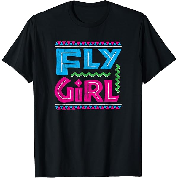 Amazon.com: Fly Girl 80s 90s Old School Hip Hop Girls T-Shirt