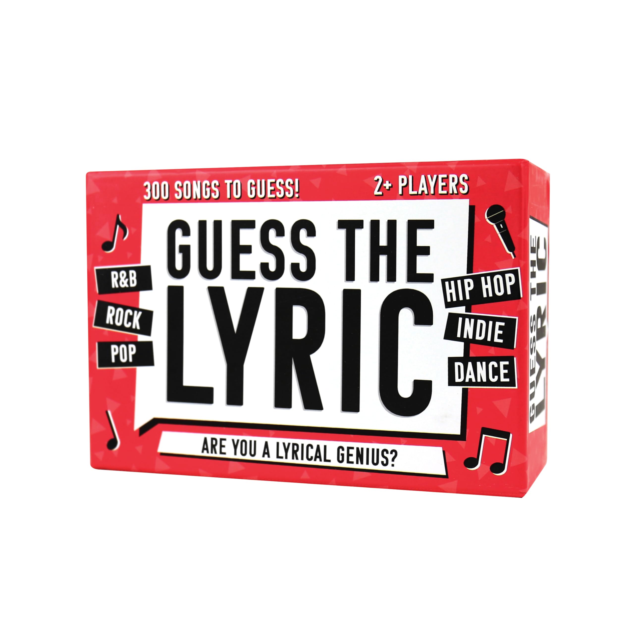 Gift Republic Guess the Lyric Lyric cards Multicoloured 6.89 x 4.53 x 2.76 inches