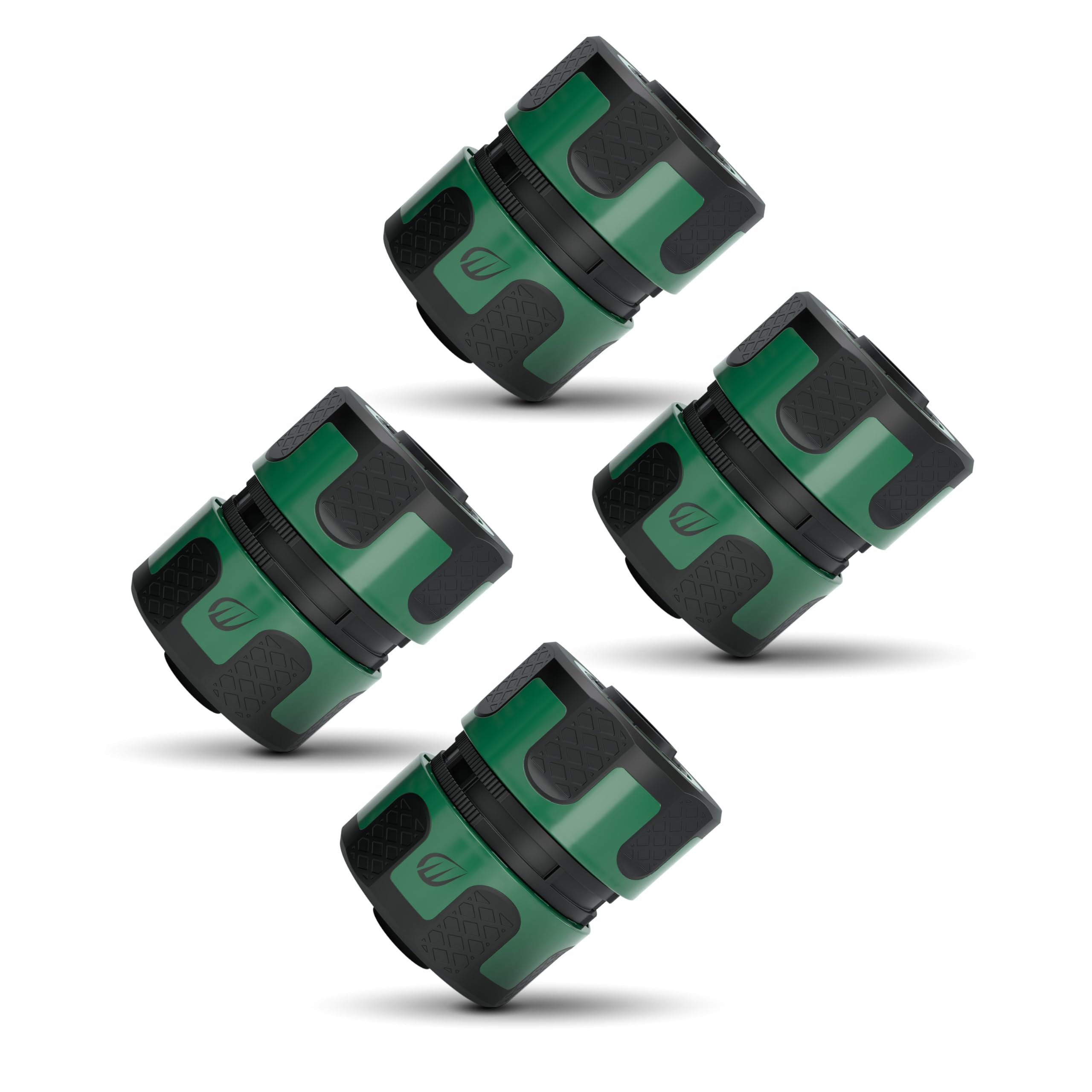 RASENWERK ® - Repair Connector 3/4 Inch - Water Hose Connector - Accessories for Garden Hose - Hose Repairer - Pack of 4