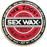 Mr Zogs Original Sexwax - Warm Water Temperature Coconut Scented (White)
