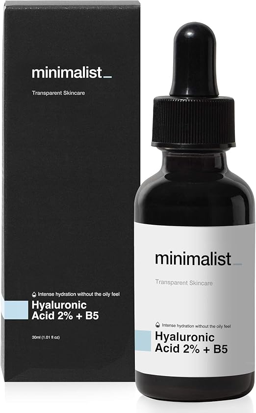 Minimalist Hyaluronic Acid 2 Serum for Intense Hydration, Glow & Fines