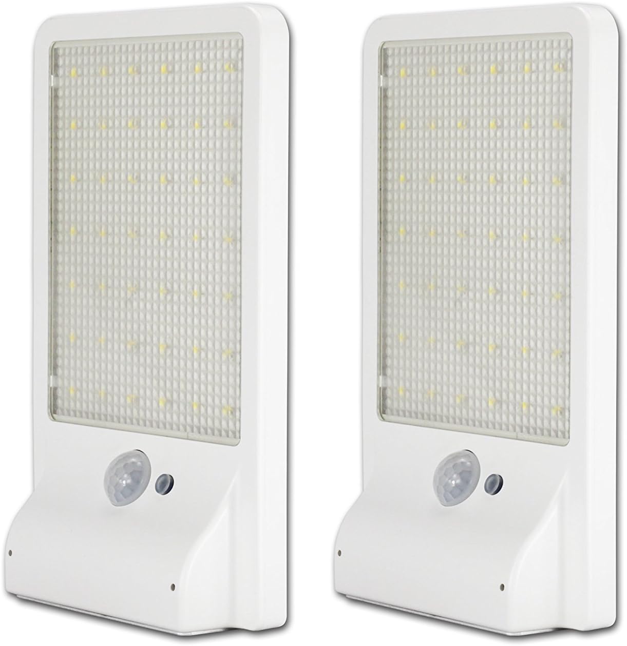 500 Lumens Outdoor Led Solar Light - YES Clean Energy 42 Led Outdoor Motion Sensor Led Solar Light Waterproof Security Solar Lights Patio Light Wall Light[2 Pack]