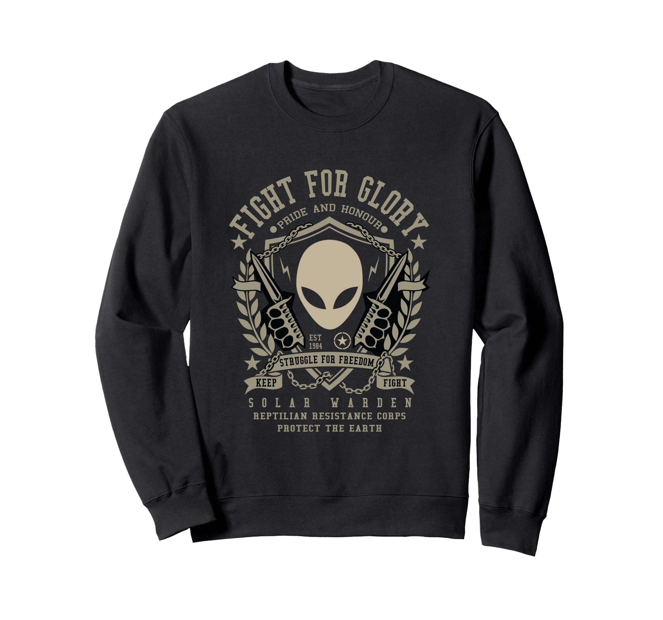 Secret Space Program / Disclosure / Reptilian Corps Design Sweatshirt