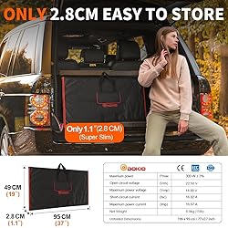 DOKIO 300w 18v Portable Foldable Solar Panel Kit