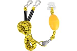 KABAHORZE Heavy Duty Boat Tow Harness for Tubing, Water Sports Tow Rope for Boat Towables & Tubes, Self Centering Tow Harness Line for Boat, Jet Ski, Pontoon,Wakeboarding