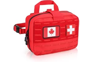 LIVANS Tactical Molle Medical Pouch of Upgraded Size, First Aid Pouch Large Capacity IFAK Pouch Molle EMT Pouch Detachable Qu