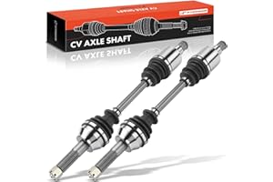 A-Premium Pair (2) Rear CV Axle Shaft Assembly Compatible with Polaris RZR 800 2008 2009 2010 2011 2012 2013 2014, Driver and