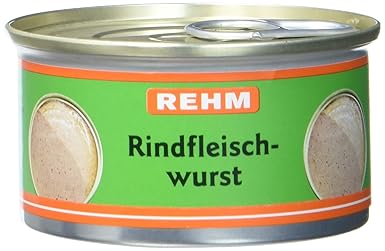 Rehm Rindfleischwurst, 12er Pack (12 x 125 g)