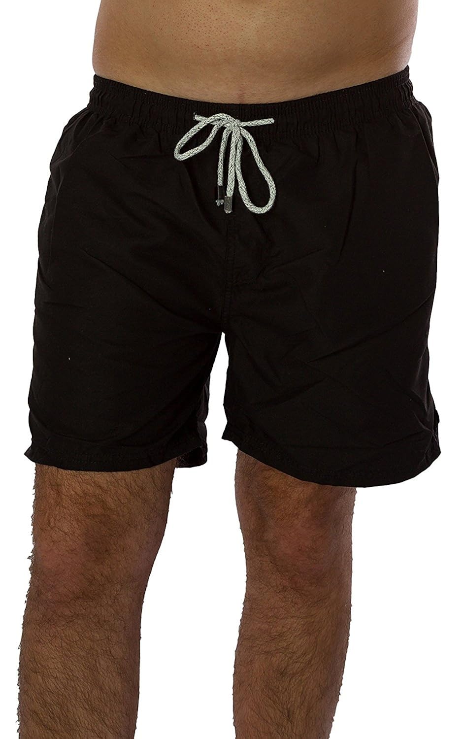 mens solid color swim trunks
