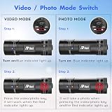 Riiai 1080P Helmet Action Camera with 32GB SD Card and Waterproof Feature view 7