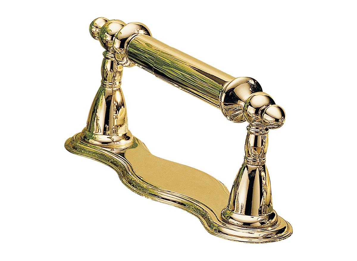 Delta Faucet 75050PB Victorian Pivoting Toilet Paper Holder, Polished
