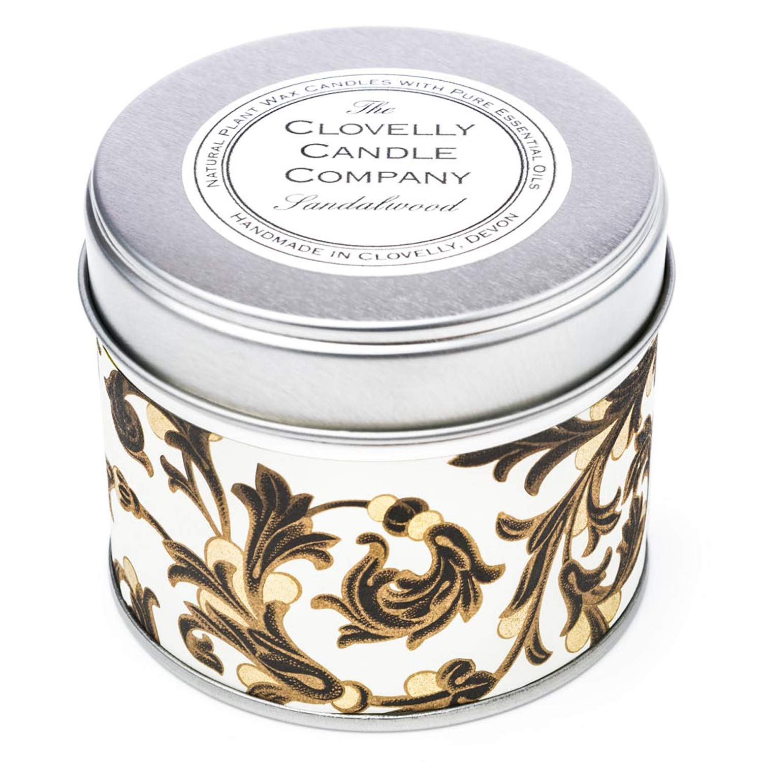 Clovelly Soap Co Handmade Natural Scented Sandalwood Aromatherapy Soy Wax Vegan Candle