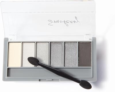 Technic Smokey Eyeshadow Palette 6 Grey Shades Matte & Shimmer 7.2g