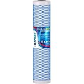 ICEPURE 5 Micron 20" x 4.5" Whole House Upgraded Activated Carbon Water Filter, 20-Inch Enhanced Lead Removal Water Filter Cartridge, Compatible with FC25B, EPM-20BB, CB-BB-20, CTO20BB-CQB, 1 PACK
