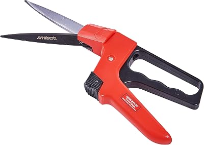 Amtech Rotating Grass Shears 180° Adjustable Blade for Precise Edging
