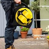 SLx Outdoor Extension Lead 20m 2 Socket Reel IP54 Waterproof UK Plug view 6