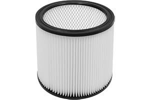 FILLEDWITHLOVE Replacement 90304 Filter compatible with for shopvac 90304, 90350, 90333,903-04-00, 9030400,5 Gallon Up Wet/Dry Vacuum Cleaners