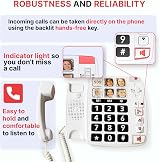 Swissvoice Xtra 1110 Corded Phone Large Keys 8 Speed Dial 6 Photo Keys view 4