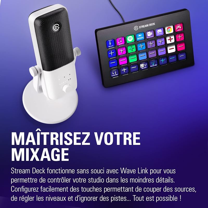 Wave:3 White – Micro à condensateur USB