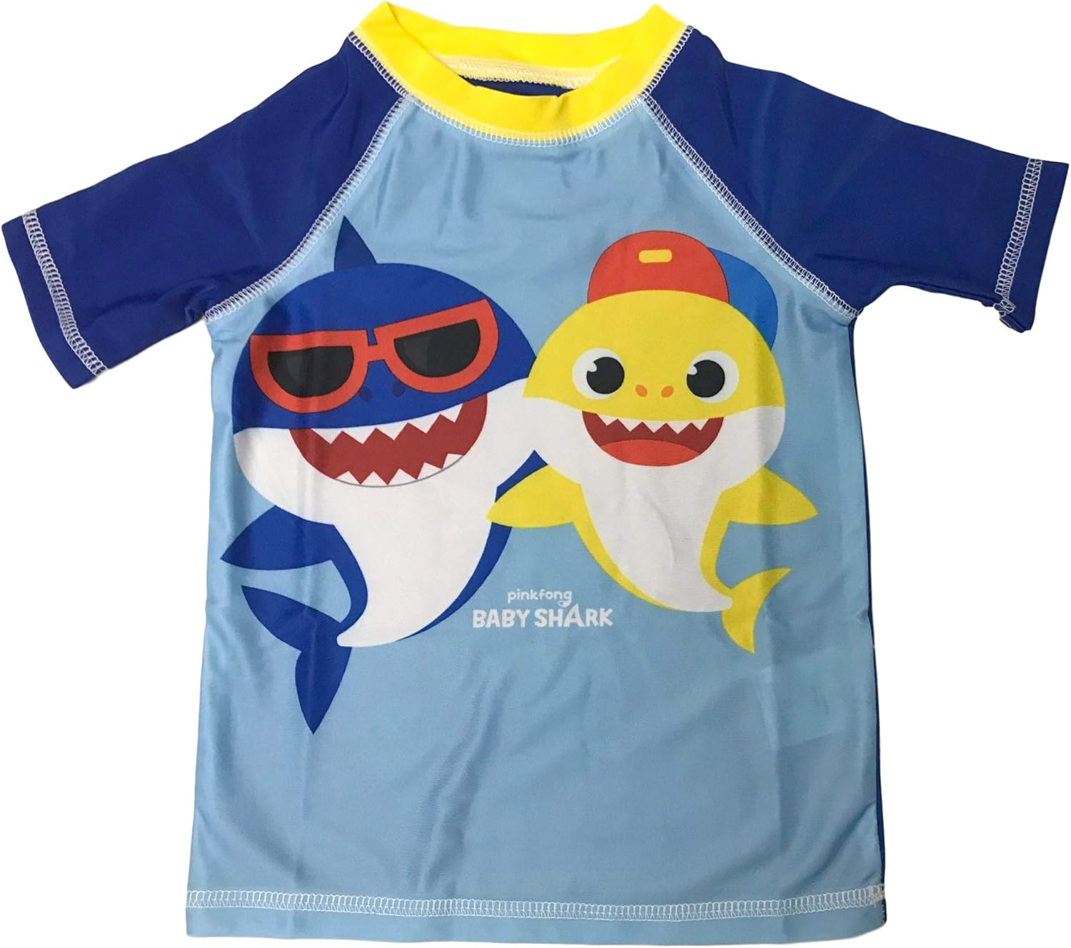 baby shark rash guard