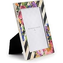 MACKENZiE-CHiLDS フォトスタンド【新品】 Amazon.com - MACKENZIE-CHILDS Silver-Plated 5x7 Frame, Cute