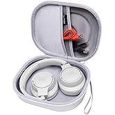 LTGEM EVA Hard Case for JBL Live 770NC/660NC/650BT/460NC/670NC/400BT/500BT and JBL Tune 770NC/710BT/720BT/760NC/700BT/750BT/510BT/660NC/520BT/500/Tour One/E45BT Bluetooth Wireless Headphone(White)