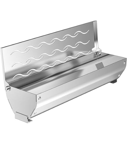 Montana Grilling Gear Flip Lid Smoker Tube - Stainless Steel BBQ Smoke Generator For Gas & Charcoal Grills