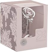 Crystocraft Special Mum Flower with Swarovski Crystals SP351 Celebration Rose view 3