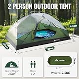 Forceatt 2-3 Person Camping Tent PU3000mm Waterproof Lightweight Portable view 3