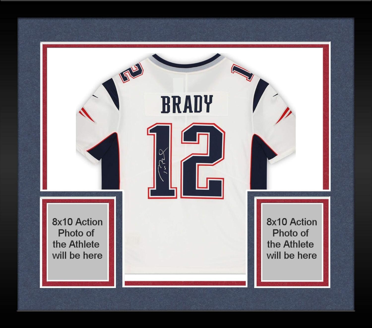 Framed Tom Brady New England Patriots Autographed Limited White Jersey Autographed Nfl Jerseys At Amazon S Sports Collectibles Store