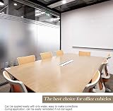 Zindoo Window Film Privacy Frosted Self Adhesive 59.5x400cm UV 95% High Privacy view 6