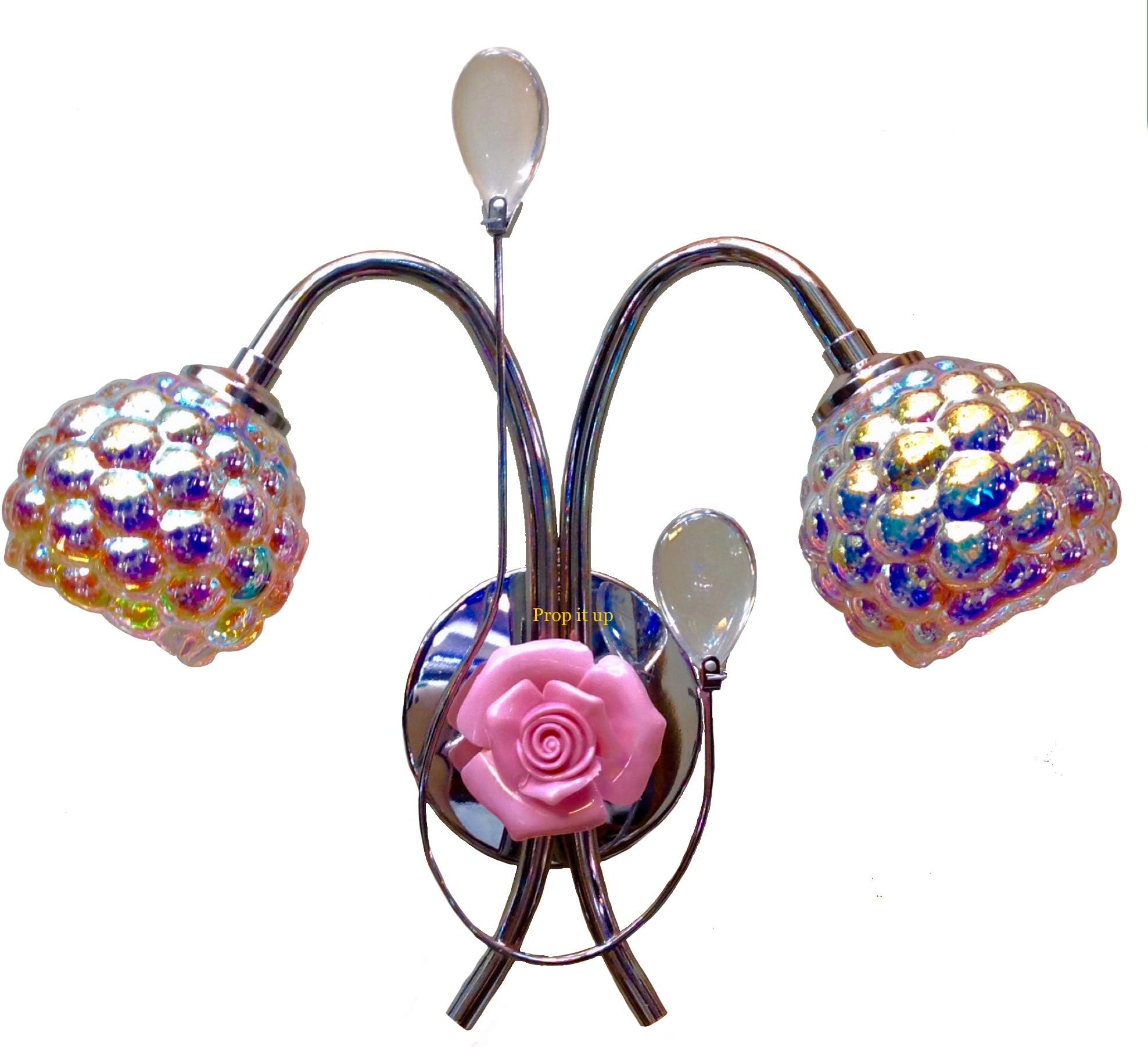 Prop It Up LED Wall Light, Rainbow, Round